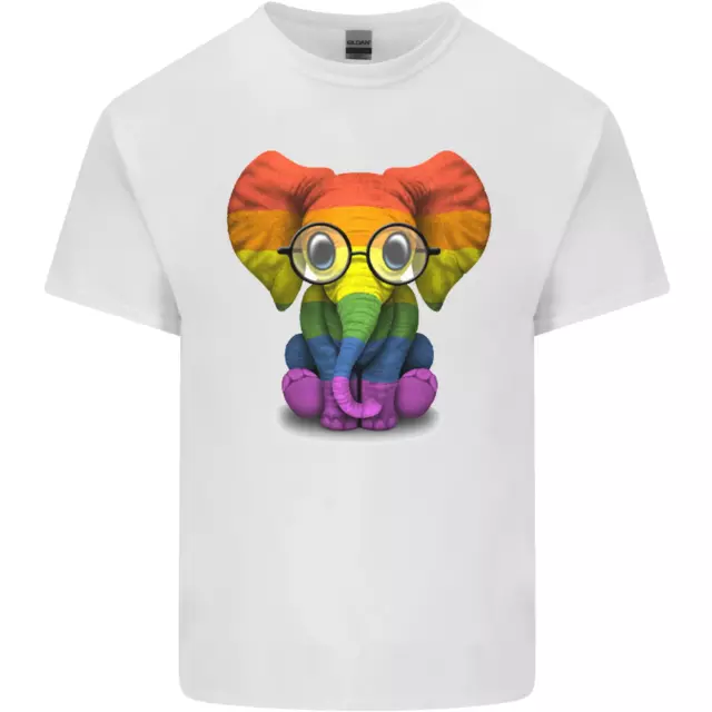 Lgbt Elefante Gay Pride Giorno Consapevolezza T-Shirt Bambini