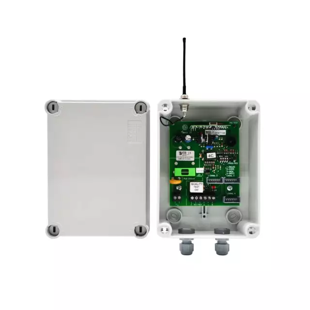 Receptor RX4 Interruptor de Control Radio E001 Puertas 4 Canales Quattro