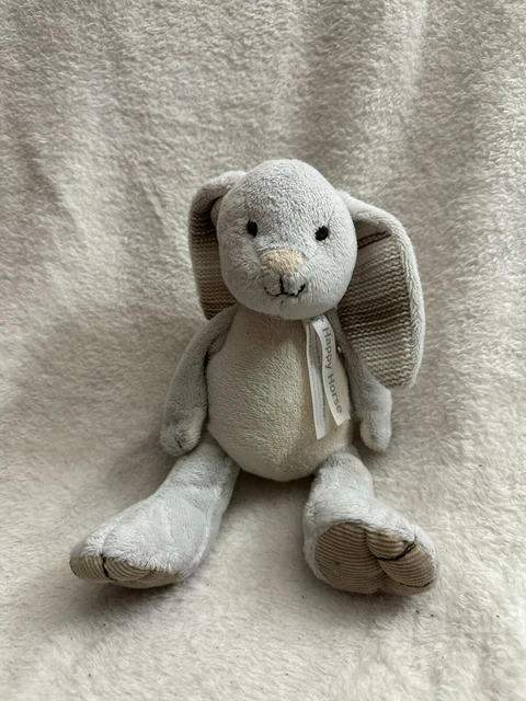 Happy Horse grey bunny comforter soft toy