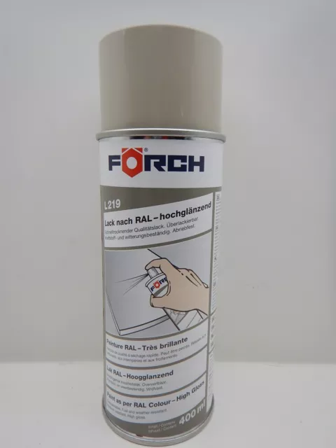 1X Kieselgrau Grau Ral 7032  Lack Lackspray Spray Spraydose 400Ml