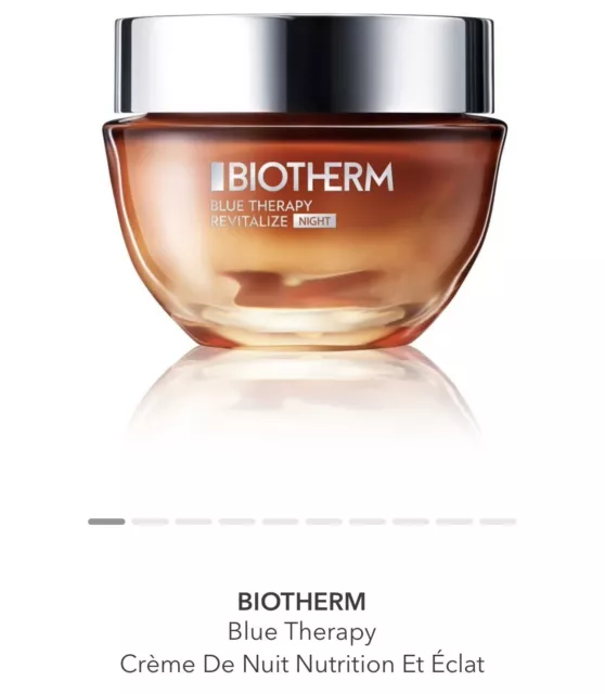 BIOTHERM Blue Therapy Crème De Nuit Nutrition Et Éclat