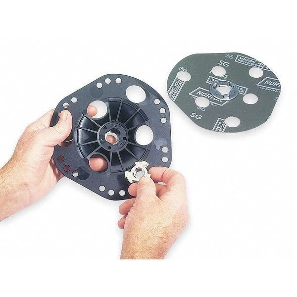 NORTON ABRASIVES Qk Chang Dsc BU Pad, 5D, TS 63642502517