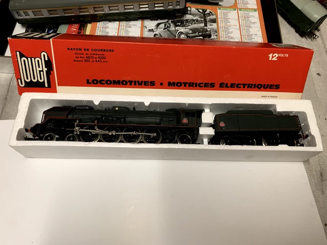 Le train d'olivier: 241 P 7 jouef patiné