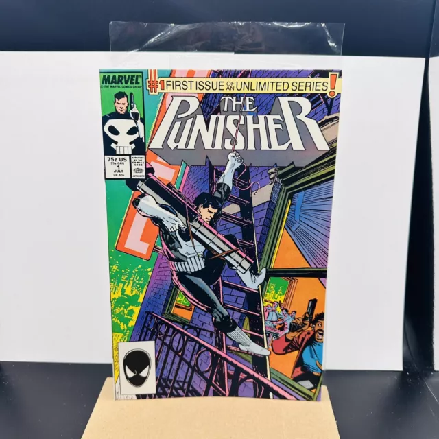 The Punisher #1 (Marvel Comics July 1987) NM+