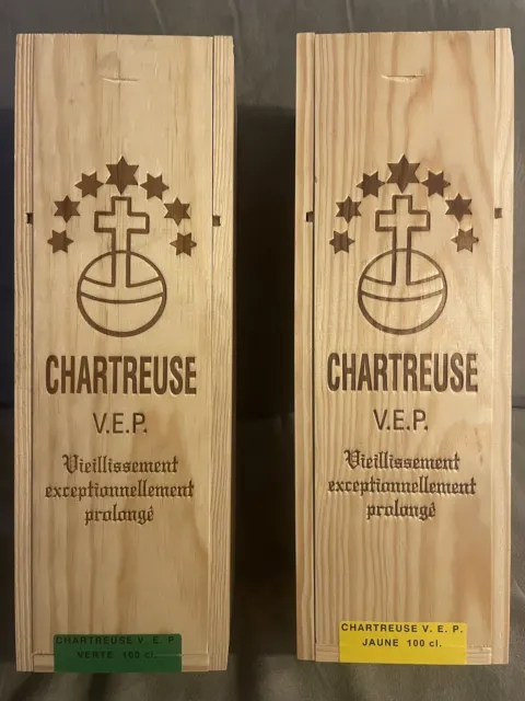 LOT DE CHARTREUSE Cuvée Fetes de la Chartreuse Jaune 2023+ Verte 2023 EUR  111,00 - PicClick FR