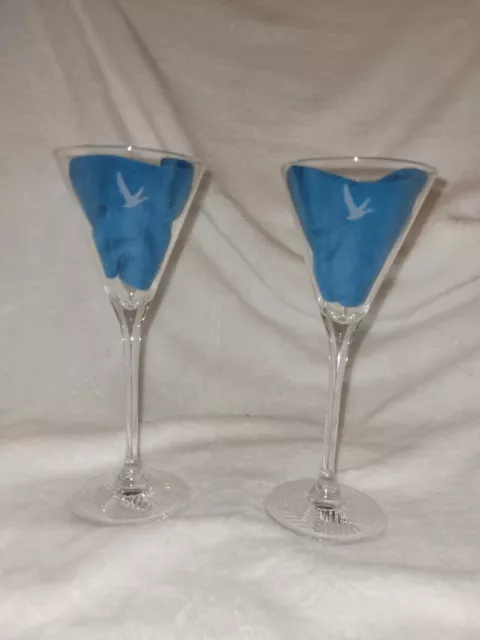 Juego de gafas martini de vodka de tallo largo gris ganso transparente 4,5 oz cóctel grabado