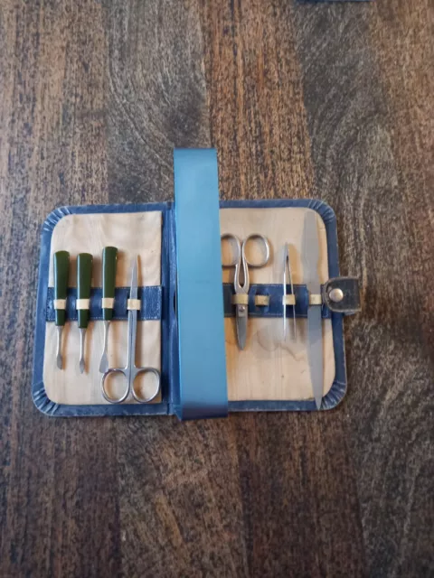 Vintage Manicure Nail Set Retro