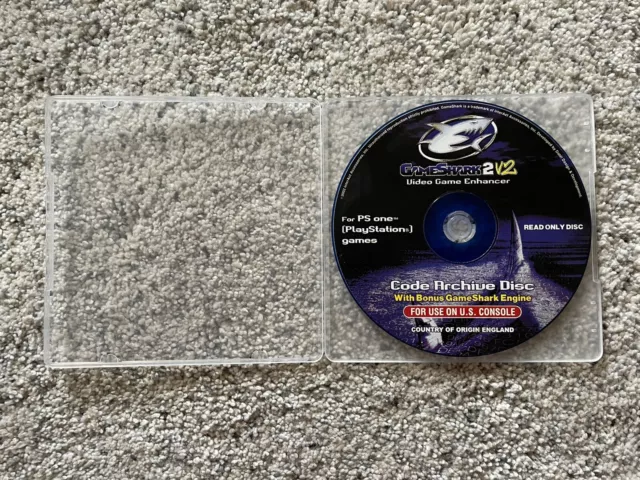 GameShark 2 with Code Archive Disc Playstation 2 PS2 Used