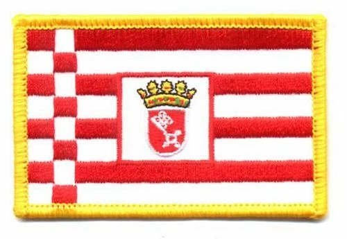 Flaggen Aufnäher Patch Bremen Fahne Flagge