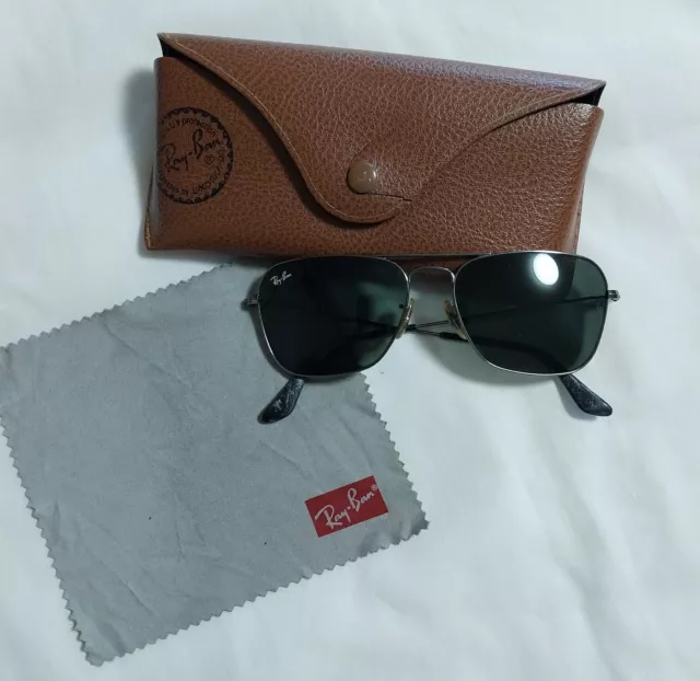 Ray Ban Square Aviator Style Sunglasses - Vintage 2000's