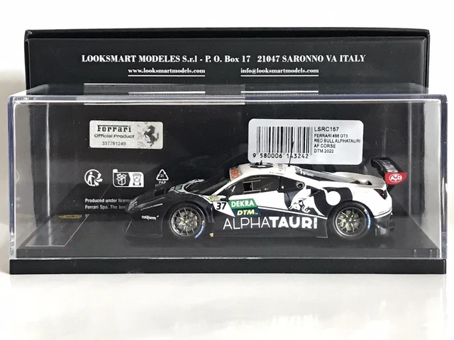 Modellauto Auto Maßstab 1:43 Looksmart Ferrari 488 GTE Evo E Le Mans 2022