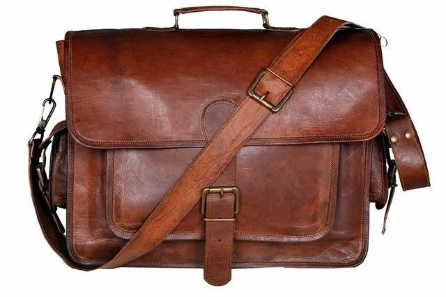 Mallette Photo Vintage Hinomoto No 51 Galaxie - Cuir Noir - Sac Bandoulière