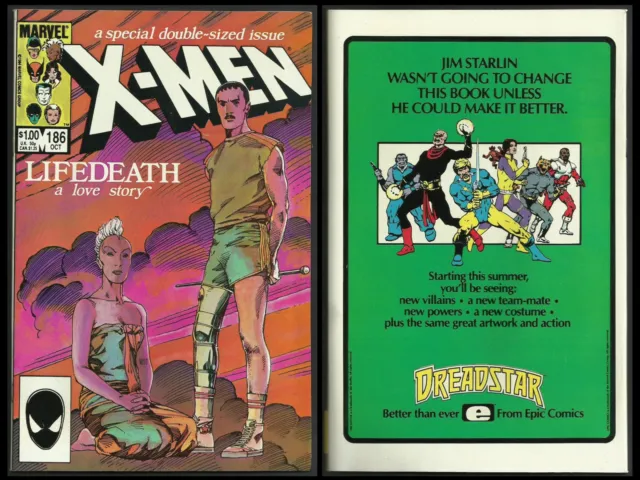 UNCANNY X-MEN #186 NM (Marvel 1984) STORM FORGE CGC IT!
