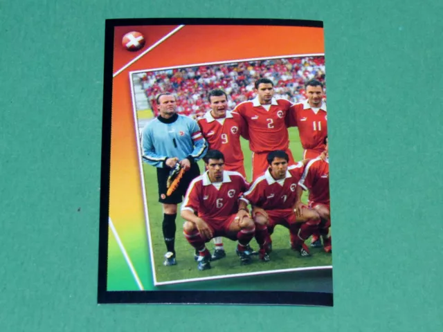 N°135 Equipe Team Suisse Helvetia Panini Football Uefa Euro 2004 Portugal