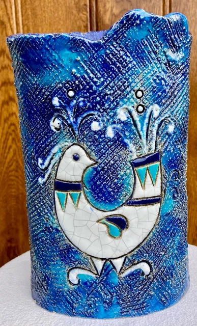 vase émaillé Dlg de  Mithe Espelt, Marion de Crecy ,Lembo  etc,,
