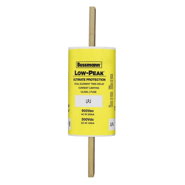 BUSSMANN LPJ-125SP Fuse,Class J,125A,LPJ Series