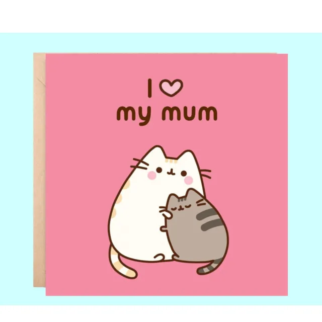 PUSHEEN THE CAT - Understanding Your Cat's Emotions - Blank All Occasion  Card £3.99 - PicClick UK