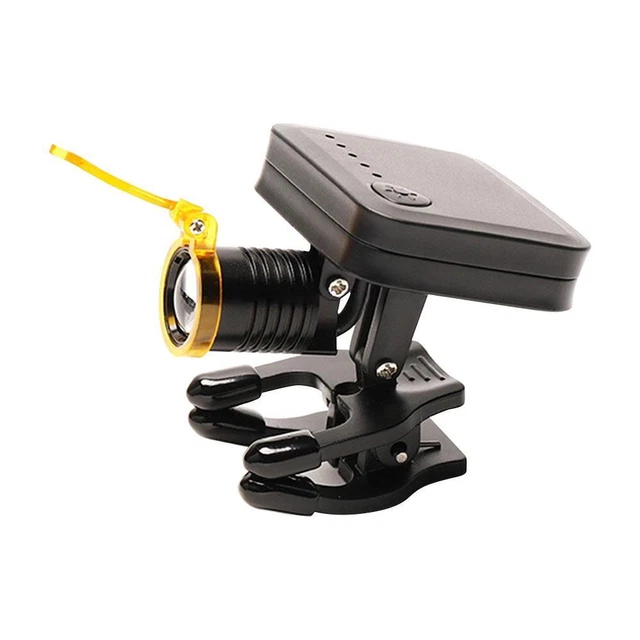 Wireless Dental Headlight w/Adjustable Brightness  Filter - Easy Zipper Pack
