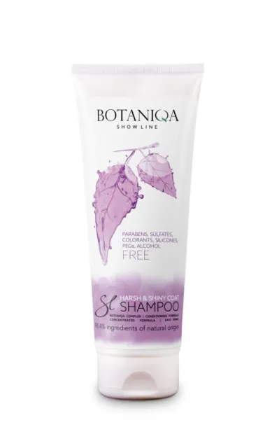 Botaniqa 250 ml Show Line Harsh & Shiny Coat Shampoo pour poils durs