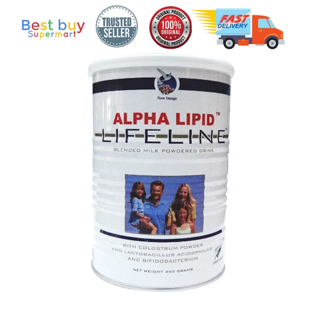 ALPHA LIPID LIFELINE Colostrum Milk Powdered Drink 450g [FAST SHIPPING] $74.45 - PicClick