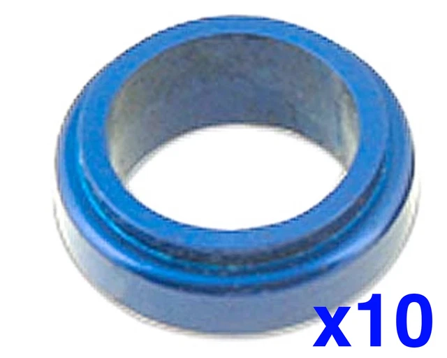 Lega Go Kart 17 mm Distanziatore Ruota Asse Stub 5 mm Blu x 10 Karting Racing Race