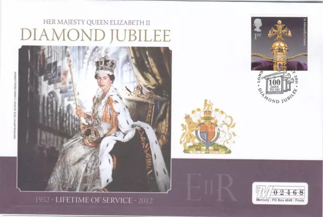 (131481) Diamond Jubilee GB Mercury Cover London SW1 2011