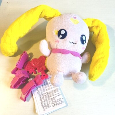 GLITTER FORCE SMILE PreCure Talking Candy Plush Stuffed Soft Toy Pretty