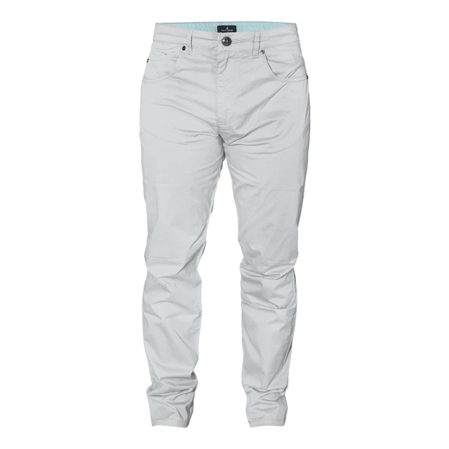 Pantalone Uomo 5 Tasche In Denim Colorato Elasticizzato Taglie Regolari - Foto 9