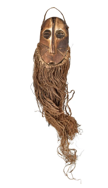 Lega Passport Mask Bearded Bwami Society Congo