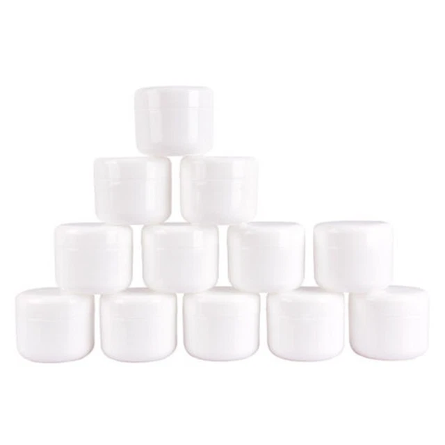 CLEAR EMPTY CONTAINERS for Holding Face Creams and Small Jewelry 12PCS ...