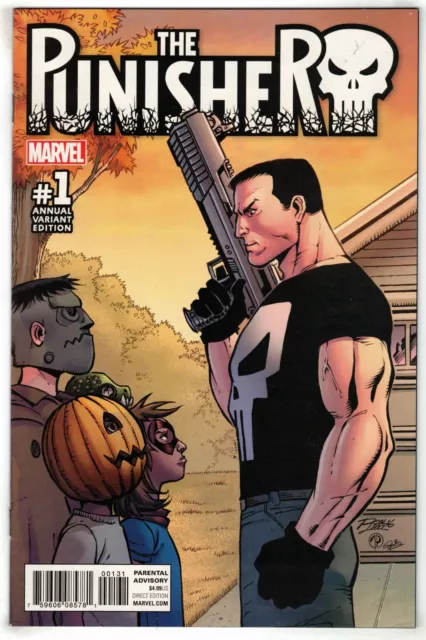 Punisher Annual #1 Ron Lim Variant Marvel 2016 Halloween VF/NM