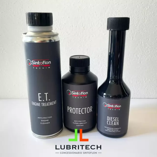 Sintoflon Trattamento Motore ET + PROTECTOR 250 ml. + DieselClean 125ml. OMAGGIO