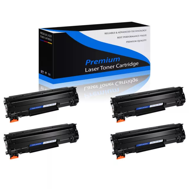 4PK Black CRG128 Toner for Canon 128 ImageClass MF4450 MF4420n MF4580dn MF4412