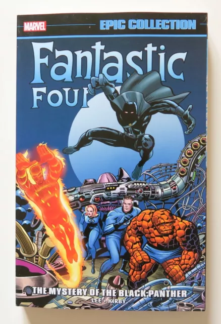 Fantastic Four Mystery of Black Panther Marvel Epic EC Graphic Novel Comic Book