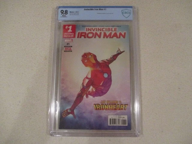 Invincible Iron Man 1 CBCS 9.8 (Marvel 2017) 1st Riri Williams Solo Series