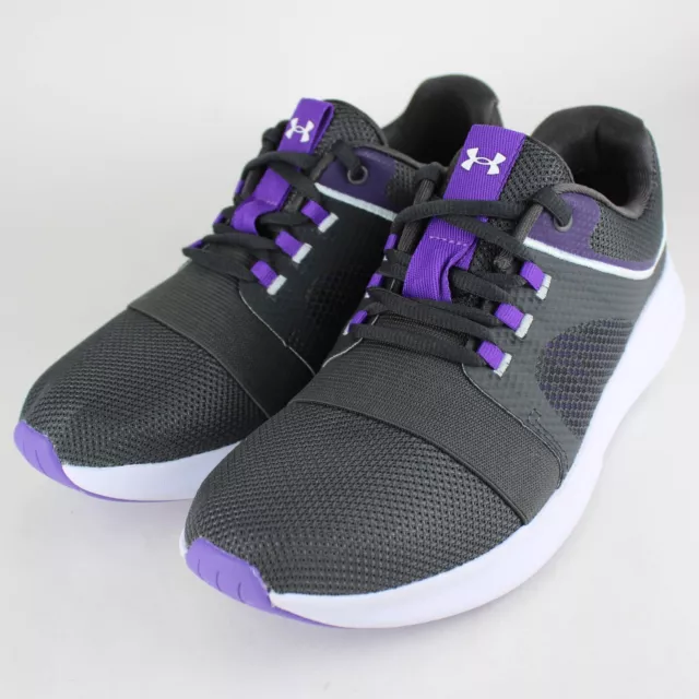 Women's UA Charged Breathe Bliss Sportstyle Shoes Dark Gray / Purple 3024148-103