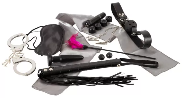 Fetish Fantasy 11 Pcs Complete BDSM Set All in One Kit Ultimate Bondage Pack 2