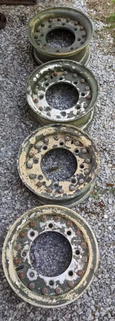 Antique Sankey Military Wheels WD 650Hx16 - Set of 5 - Dodge M37 & More
