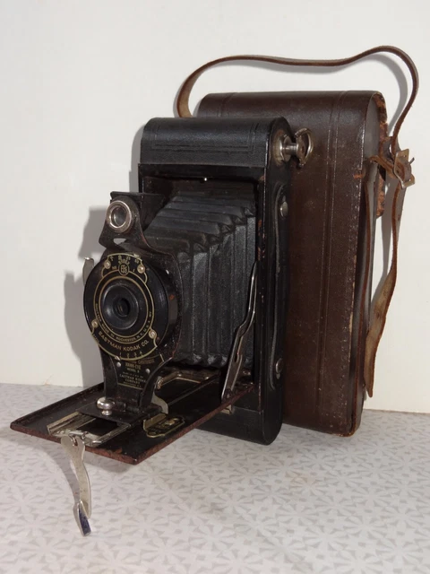 Appareil photo soufflet Kodak N° 2 A folding cartridge Hawk Eye model B