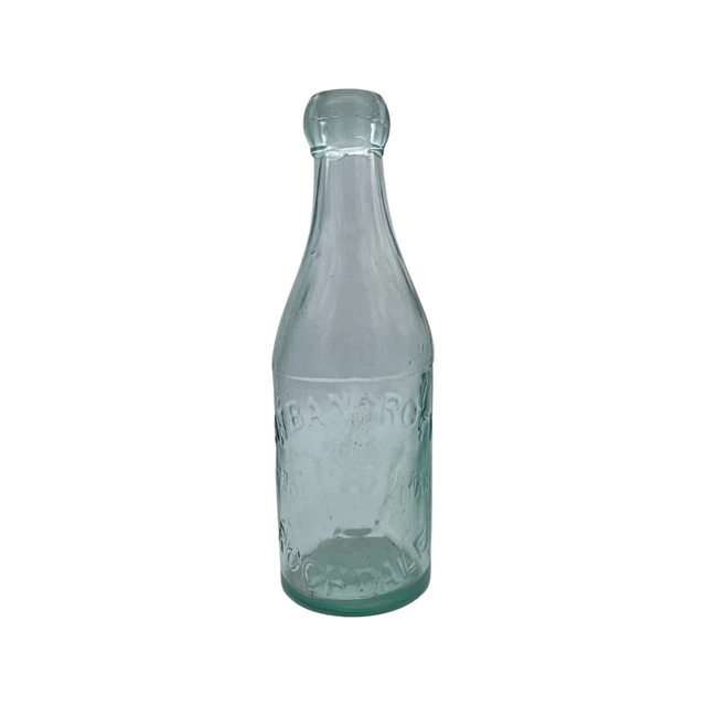 W. Bancroft Rochdale Blob Top Mineral Lemonade Bottle