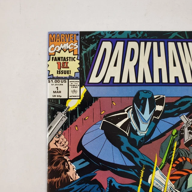 Darkhawk #1 First Appearance Vol. 1 Marvel Comic Book March 1991 High Grade 2