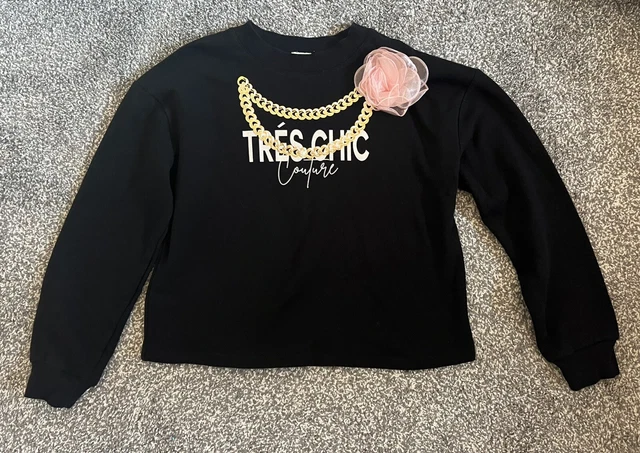 River Island Girls Jumper Age 9-10 years
