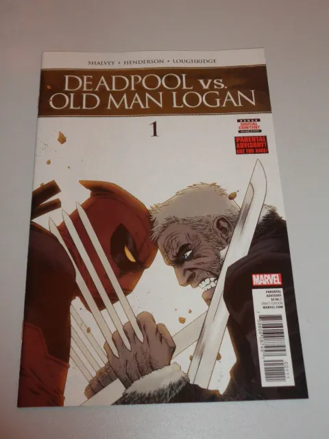 Deadpool Vs Old Man Logan #1 Marvel Comics December 2017