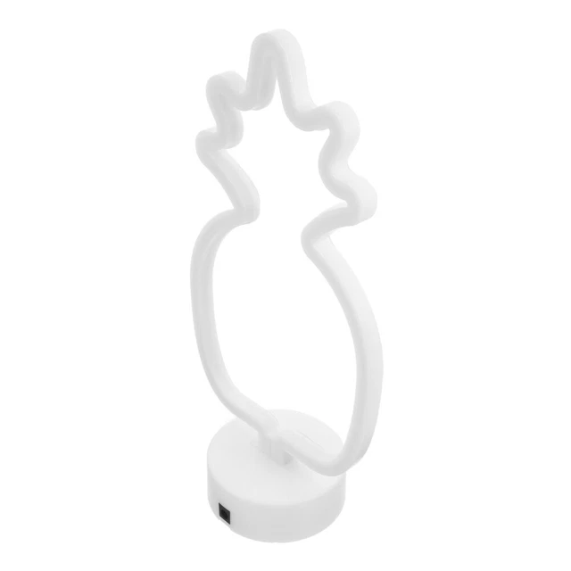 TABLE LAMP NEON Signs for Bedroom Pineapple Shaped LED Night Light £13.