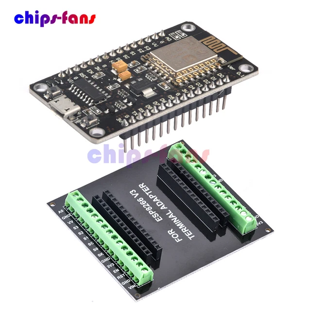 NodeMCU V3 ESP8266 ESP-12E CH340G WIFI USB Development Board Expansion Board New