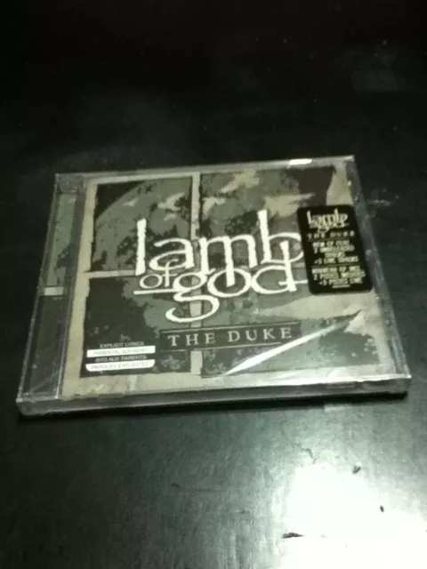 lamb of god the duke 2016 cd factory sealed groove metal