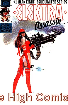 ELEKTRA: ASSASSIN (1986 Series) #1 Very Good Comics Book