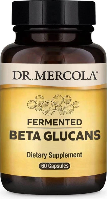 Beta Glucanos Fermentados por DR MERCOLA, 60 cápsulas
