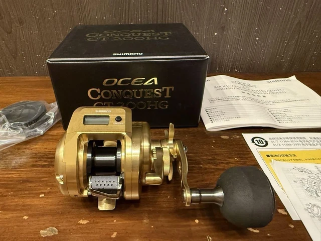 リール SHIMANO - OCEA CONQUEST CT200HG Shimano 18 Ocea Conquest ct200HG Baitcasting Reel New From