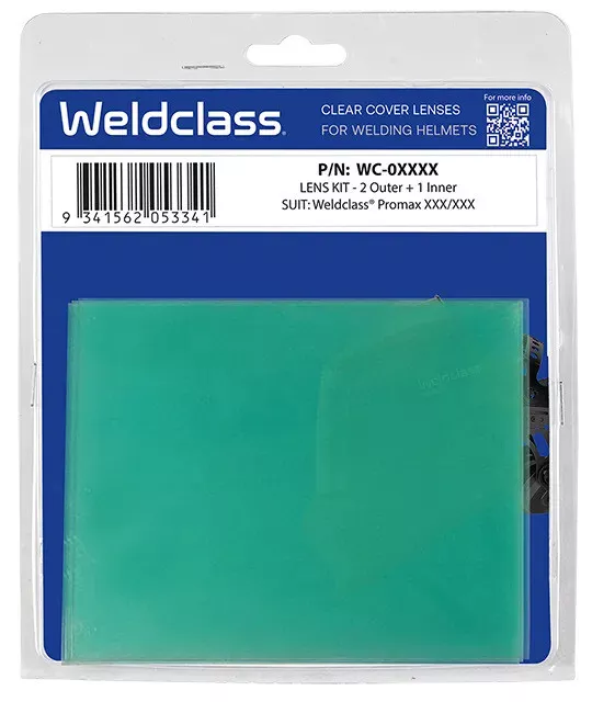 Lens Clear Kit With 2 Outer + 1 Inner Suit Promax 150 Weldclass WC-05333